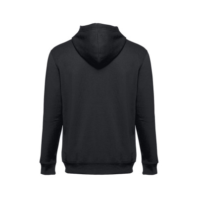 THC AMSTERDAM. Men's hoodie in cotton and polyester with full zip